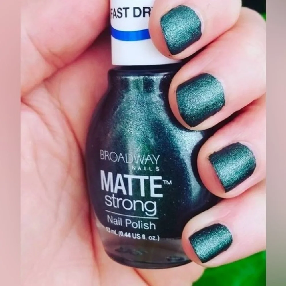 Broadway Colors Matte Strong Nail Polish FAST DRY G148 Out for Fashion‎